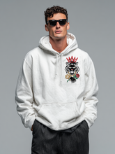 Men's printed hooded sweatshirt